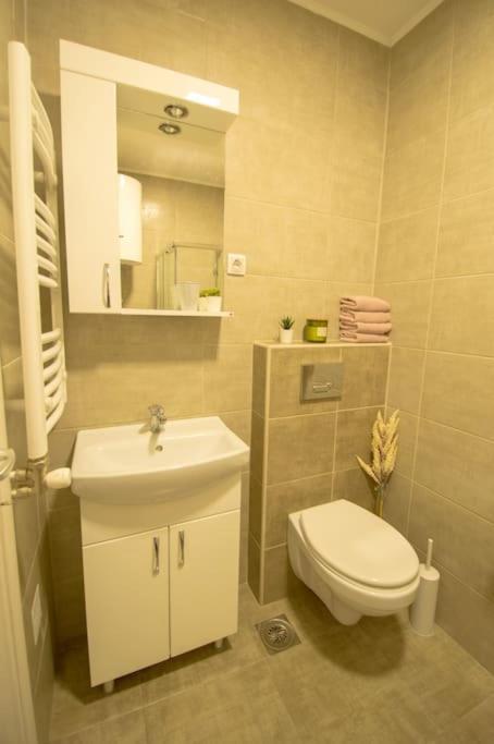 White Fields-Central 2-Bdrm Apartment With Parking Νόβι Σαντ Εξωτερικό φωτογραφία